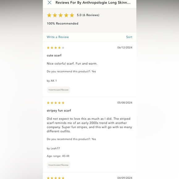 Anthropologie NWT 102” long vibrant scarf; 100% recommended/top rated @anthro - Picture 10 of 12